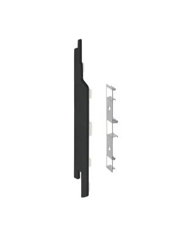 Eindkap connector links voor Keralit sponningdeel 143mm (5 stuks) Nightblack - Pure (bestelnr. 2860)