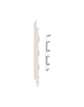 Eindkap connector links voor Keralit sponningdeel 190mm (5 stuks) Crème - Classic (bestelnr. 2884)