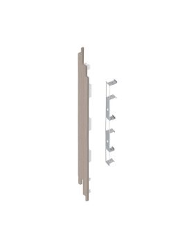 Eindkap connector links voor Keralit sponningdeel 190mm (5 stuks) Vergrijsd ceder - Classic (bestelnr. 2884)