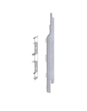 Eindkap connector rechts voor Keralit sponningdeel 143mm (5 stuks) Wit eiken - Modern eiken (bestelnr. 2865)