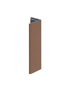 Eindprofiel 17mm Keralit Bruingrijs - Classic (bestelnr. 2806)