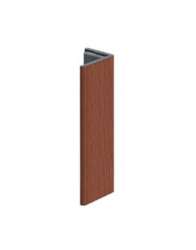 Eindprofiel 17mm Keralit Californian Redwood - Classic (bestelnr. 2806)