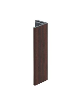 Eindprofiel 17mm Keralit Mahonie - Classic (bestelnr. 2806)