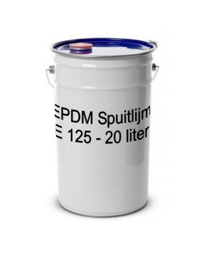Spuitlijm E 125 (verbruik ca.300 gram/m2)