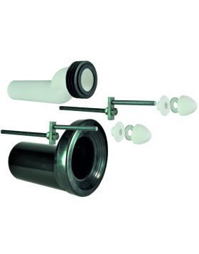 Riko Wandcloset-verhoogset tbv inbouw reservoir compleet