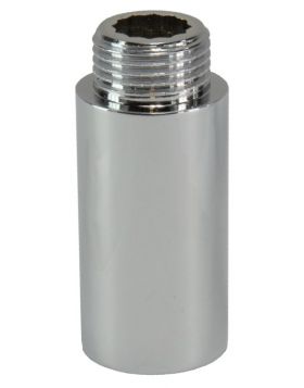 Kraanverlenger 1/2 x 50 Chroom