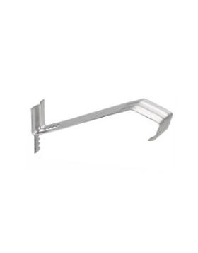 FOS panhaak 455/002 kop spijkerhaak div Romaanse pannen RVS - 200 stuks