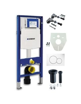 Wand- + hoekbevestigingset tbv Geberit UP-320