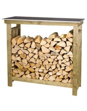 Haardhout opslag maken