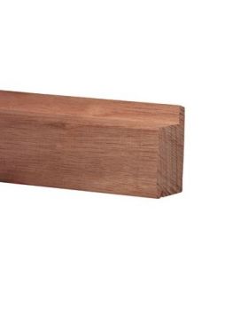 Hardhout raamprofiel rp4 100%pefc 54x80x3050 (3.05 meter)