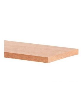 Hardhout geschaafd PEFC 19x120 mm 275 cm