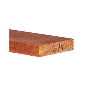 Hardhout geschaafd PEFC 28x120 mm 400 cm