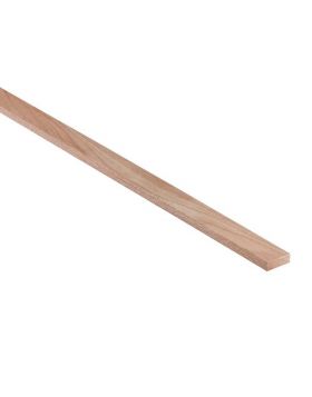 Hardhout geschaafd PEFC 9x45 mm 275 cm