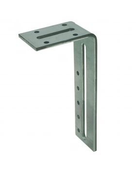 Hoekanker Zwaar Type B 95X210mm 60X6 115x2 Sendzimir verzinkt - per stuk