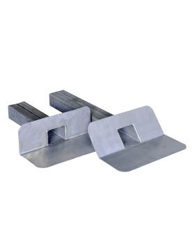 Kiezelbak lood U 6x8 30 90gr