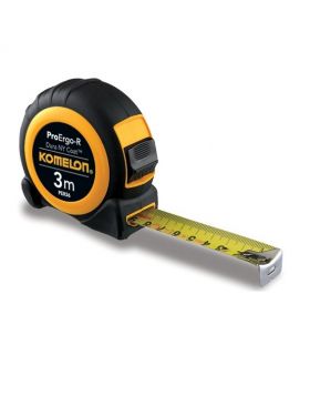 Komelon Pro Ergo-R rolbandmaat met ABS/rubber kast - 8 m x 25 mm