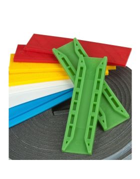 Glasband 9 x 4mm - Rol 20 meter