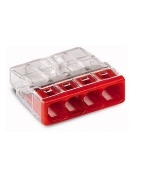 Wago Lasklem 4-voudig Mini 4 x 0.5 tot 2.5mm2