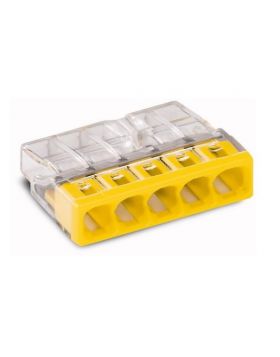 Wago Lasklem 5-voudig Mini 5 x 0.5 tot 2.5mm2