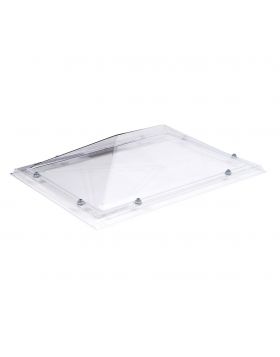 Lichtkoepel 90x150cm 1-wandig pc Glashelder Piramidevormig (TIJDELIJK NIET LEVERBAAR)
