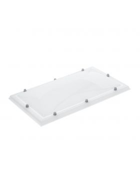 Lichtkoepel 80x160cm 4-Wandig AC Opaal Bolvormig (INFORMEER NAAR DE LEVERTIJD) (TIJDELIJK NIET LEVERBAAR)