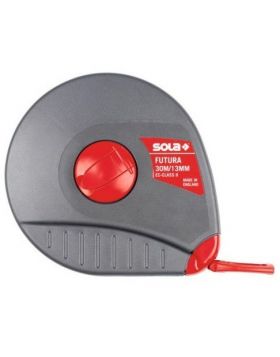Landmeter glasfiber SOLA Futura FT 30mx13mm. kunststof