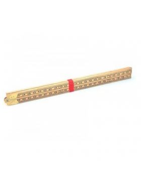 Memolon houten timmermansduimstok - 1 m