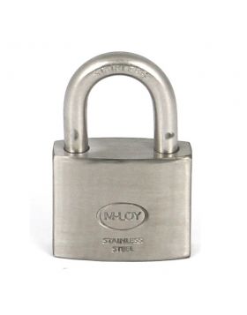 M-LOY massief RVS hangslot verschillend sluitend - 30 mm