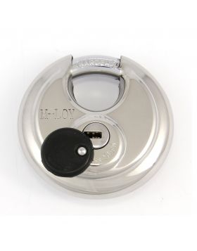 M-LOY RVS discushangslot XS verschillend sluitend - 80 mm