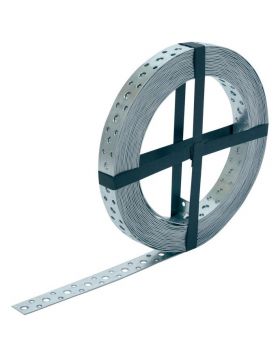Montagestrip / Windverband 25 meter 20X1mm Sendzimir verzinkt - per stuk