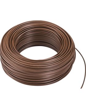 Montagesnoer Eca H07V-K Eca 10,0 mm2 bruin | 100 meter