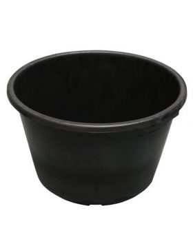 Mortelkuip 35 liter zwart diameter 400 mm H= 400 mm