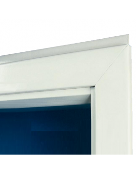 Svedex Match Bovendorpel 70x780mm Opdek Alpine Wit
