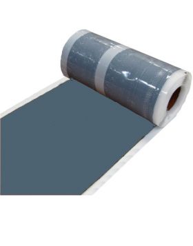 Nedsaflex loodvervanger - 18 cm loodkleur zelfklevende flexibele aansluitrol