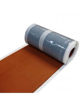 Nedsaflex loodvervanger - 45 cm rood zelfklevende flexibele aansluitrol