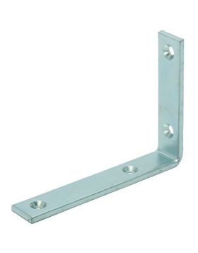 Neusijzer Haaks 100x150mm 25x5 Electrolytisch verzinkt - per stuk