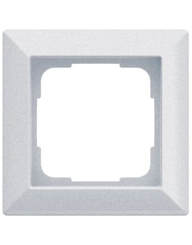 Opus 55 Inform afdekraam Eenvoudig alu-zilver-zijdeglans