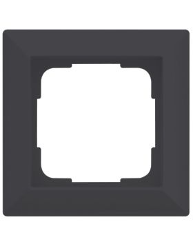 Opus 55 Inform afdekraam Eenvoudig antraciet - zijdeglans