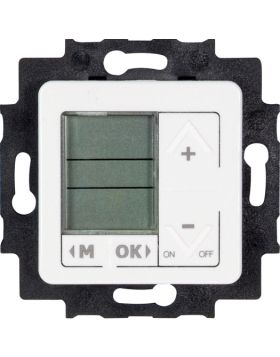 Opus 1 tijdschakelklok helder wit