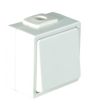Opus Aqua (puls) schakelaar kruisschakelaar helder wit, IP54