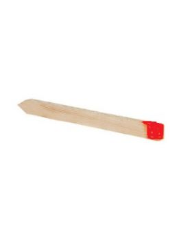 Piketpaal Vuren 22x33mm Rode kop - 60cm