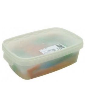 Assortiment Uitvulplaatjes 50x50mm Kunststof - 200 stuks
