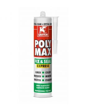 Griffon polymax fix&seal transparant kkr 300gr