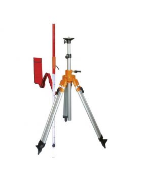 Nedo Indoor accessoireset voor Primus 2 HVA rotatielaser - statief, flexilat, adapter en hoes