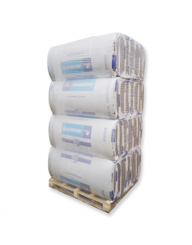 Knauf Acoustifit 1350x600x70mm Glaswolplaat - 8.1m2 / 10 platen per pak - 28 pakken = 226.8m2 - Palletvoordeel!!!