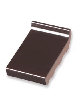 Raamdorpel Verglaasd - Donker Bruin (16cm)