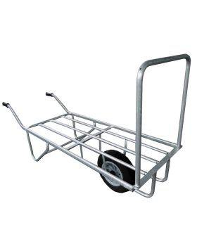 Ramenwagen 1 wiel gegalvaniseerd (verzinkt) - NL-fabricaat