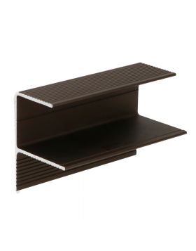 Randafwerkingprofiel inwendig 28mm Twinson Bruin 600 cm
