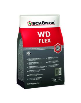 Schonox WD-Flex Voegmortel - Antraciet (5kg)