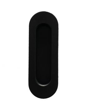 Schuifdeurkom ovaal 120mm staal